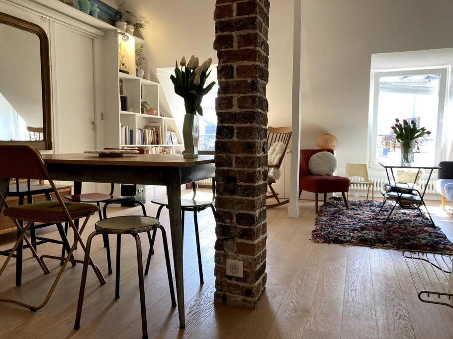 Appartement Cosy Dans Le 9E Paris Dış mekan fotoğraf